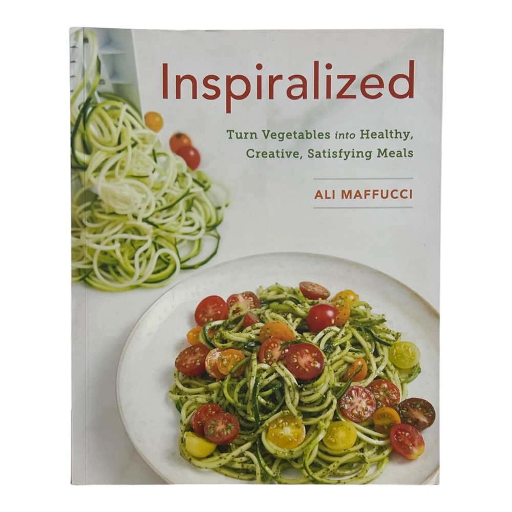 Inspiralized Cookbook by Ali MAFFUCCI Vegetable Recipes and Instructions